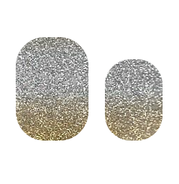 Gold & Silver Ombre