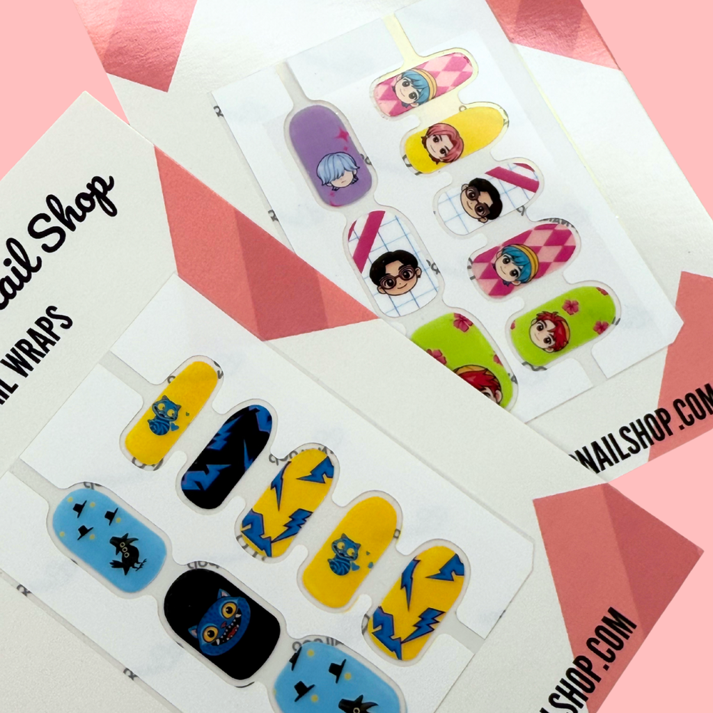 Derpy Tiger Kdph Nail wraps