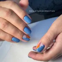 Komilfo GEL POLISH DELUXE SERIES D130 (DARK, GRAY-BLUE, ENAMEL), 8 ML