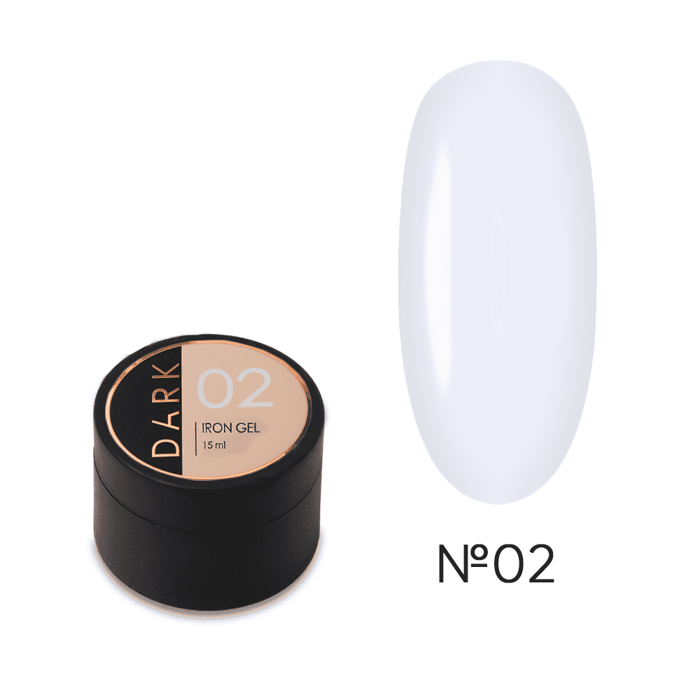 DARK IRON GEL № 02, 15 ML  DIron0215